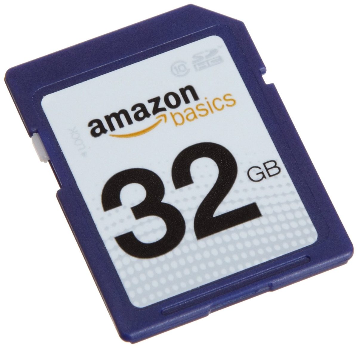 AmazonBasics SDHC Class 10 32 GB Secure Digital Card