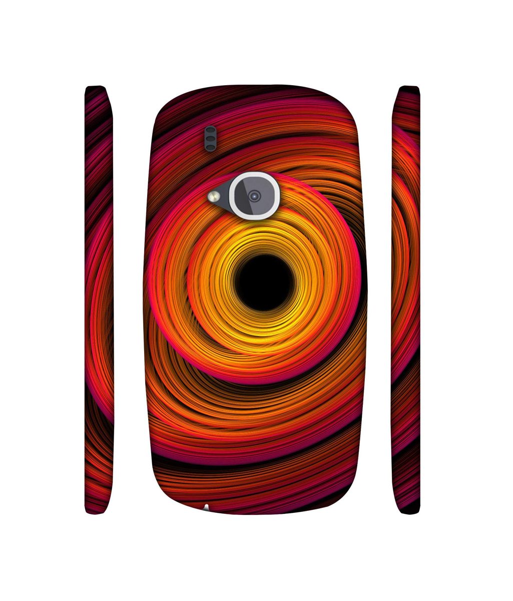 Amazon Brand - Solimo Designer Circle Patternn 3D Printed Hard Back Case Mobile Cover for Nokia 3310