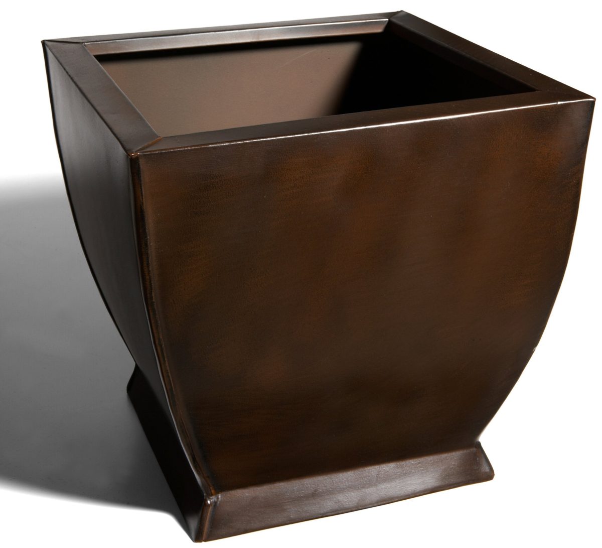Strathwood Bronze-Finish Flared Planter, Set of 3