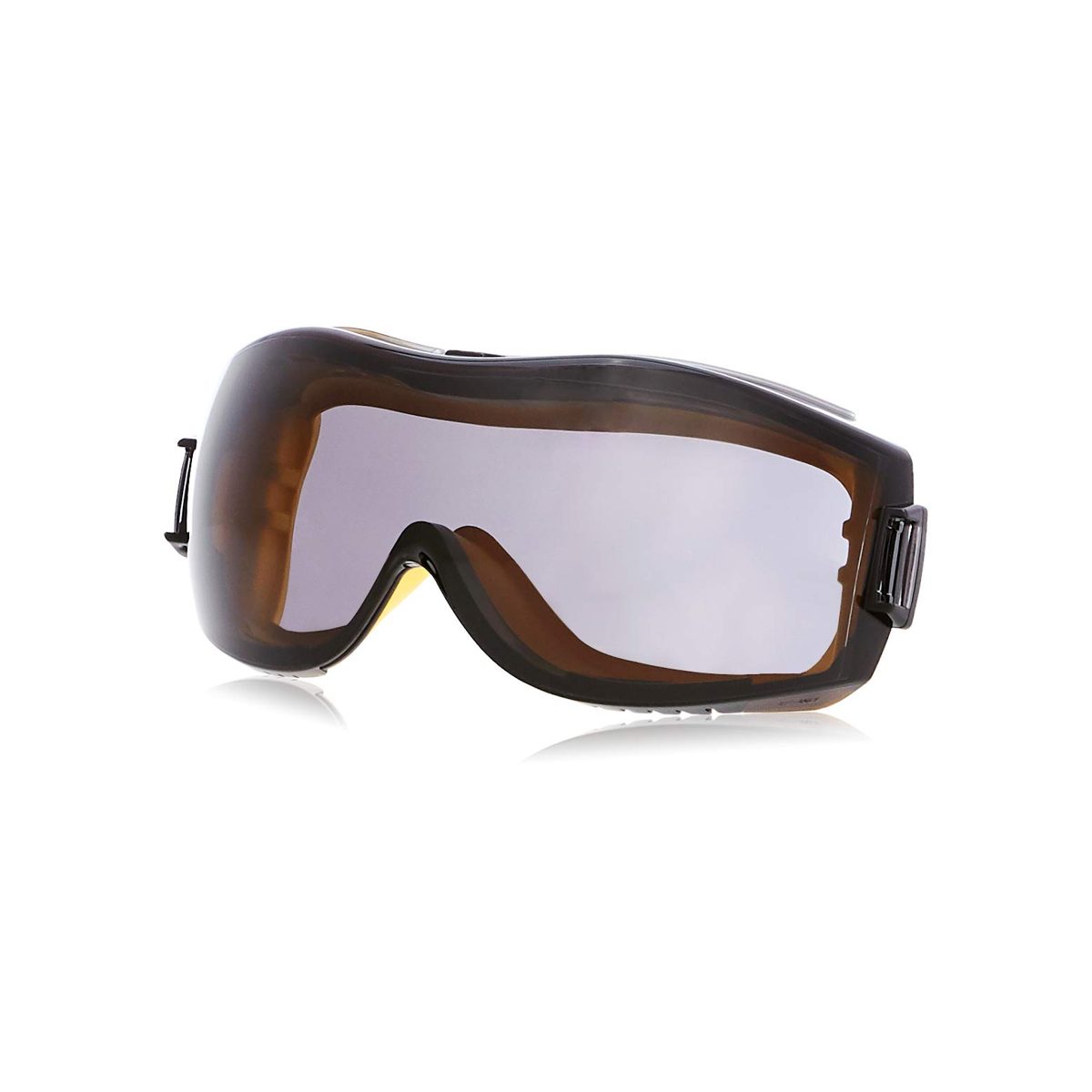 AmazonBasics Safety Goggle, Anti-Fog, Smoke Lens and Elastic Headband, 12-Count