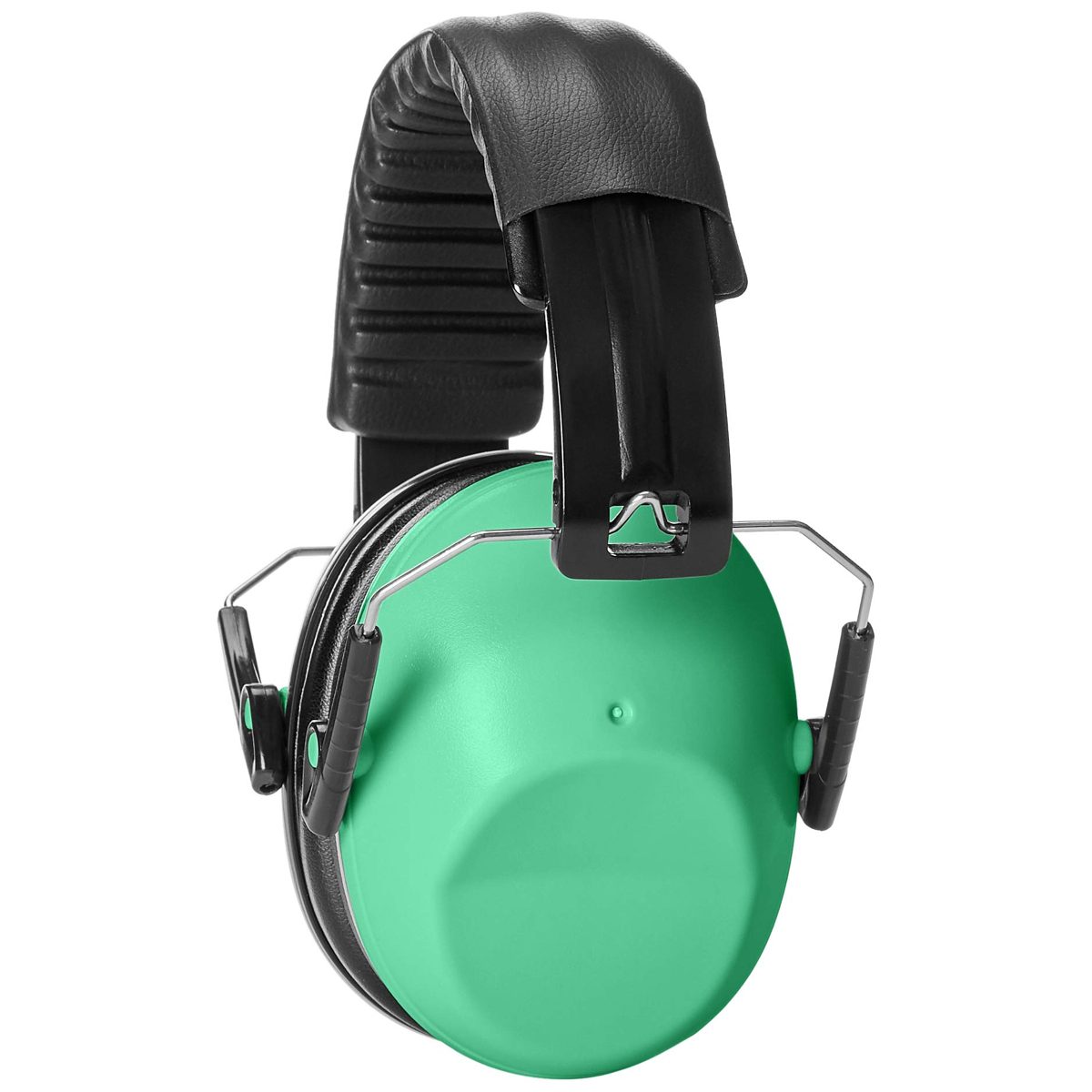 AmazonBasics Kids Ear Protection Safety Earmuffs, Green