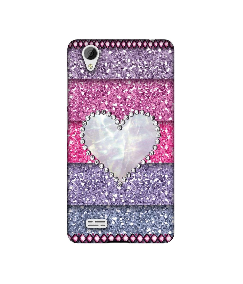 Amazon Brand - Solimo Designer Stone Heart UV Printed Soft Back Case Mobile Cover for Vivo Y31