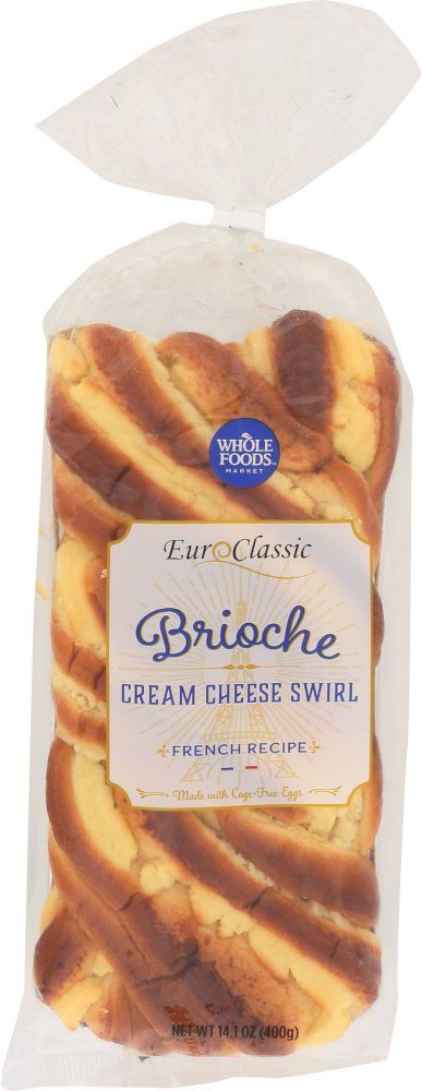 Whole Foods Market Brioche Loaf With Cream Cheese, 14.11 Oz