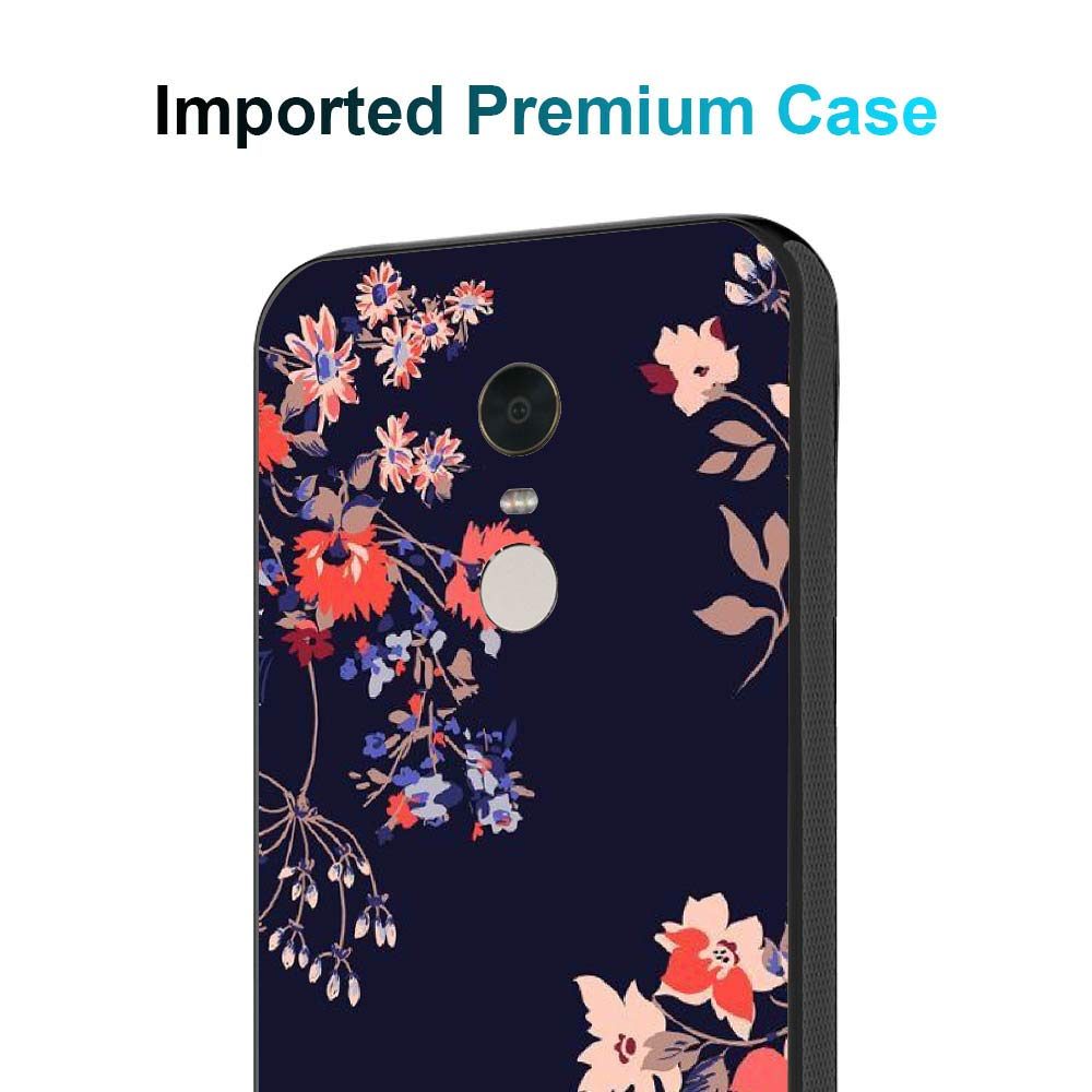 Amazon Brand - Solimo Designer Floral Printed Hard Back Case Mobile Cover for Xiaomi Redmi Note 5 (D1150)