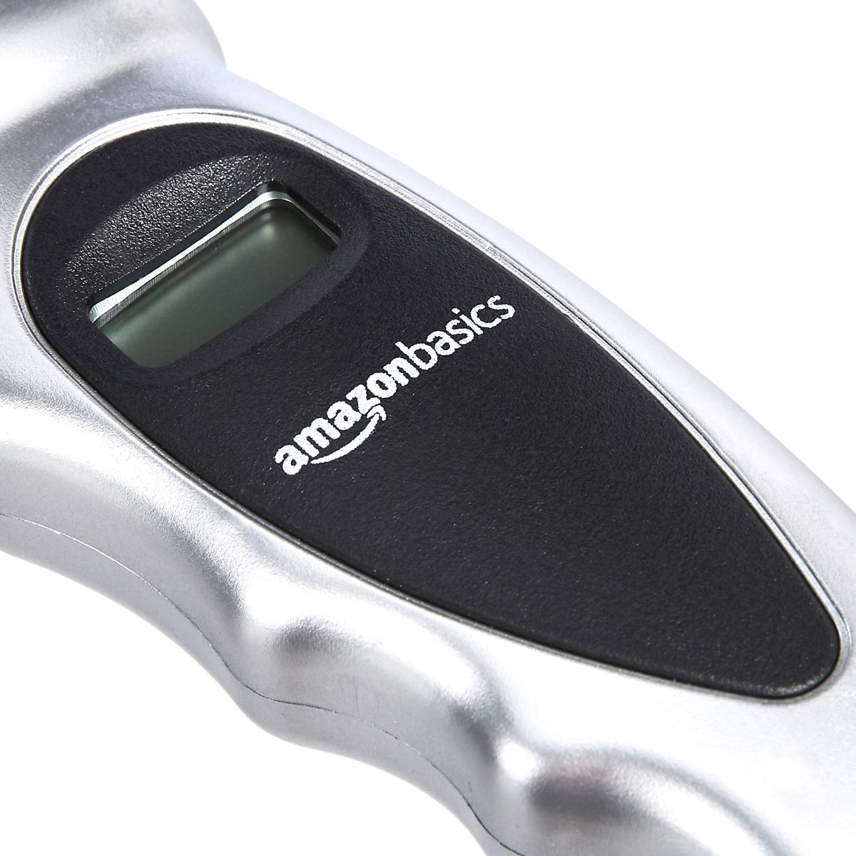 AmazonBasics Digital Tire Pressure Gauge - Silver, 2-Pack