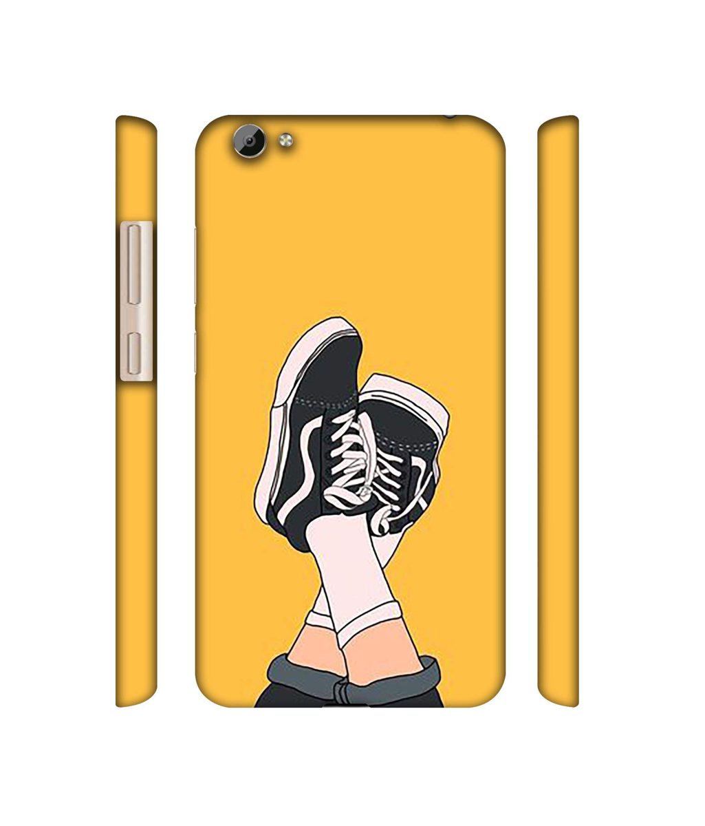 Amazon Brand - Solimo Designer Boy Shoes Pattern 3D Printed Hard Back Case Mobile Cover for Vivo Y66