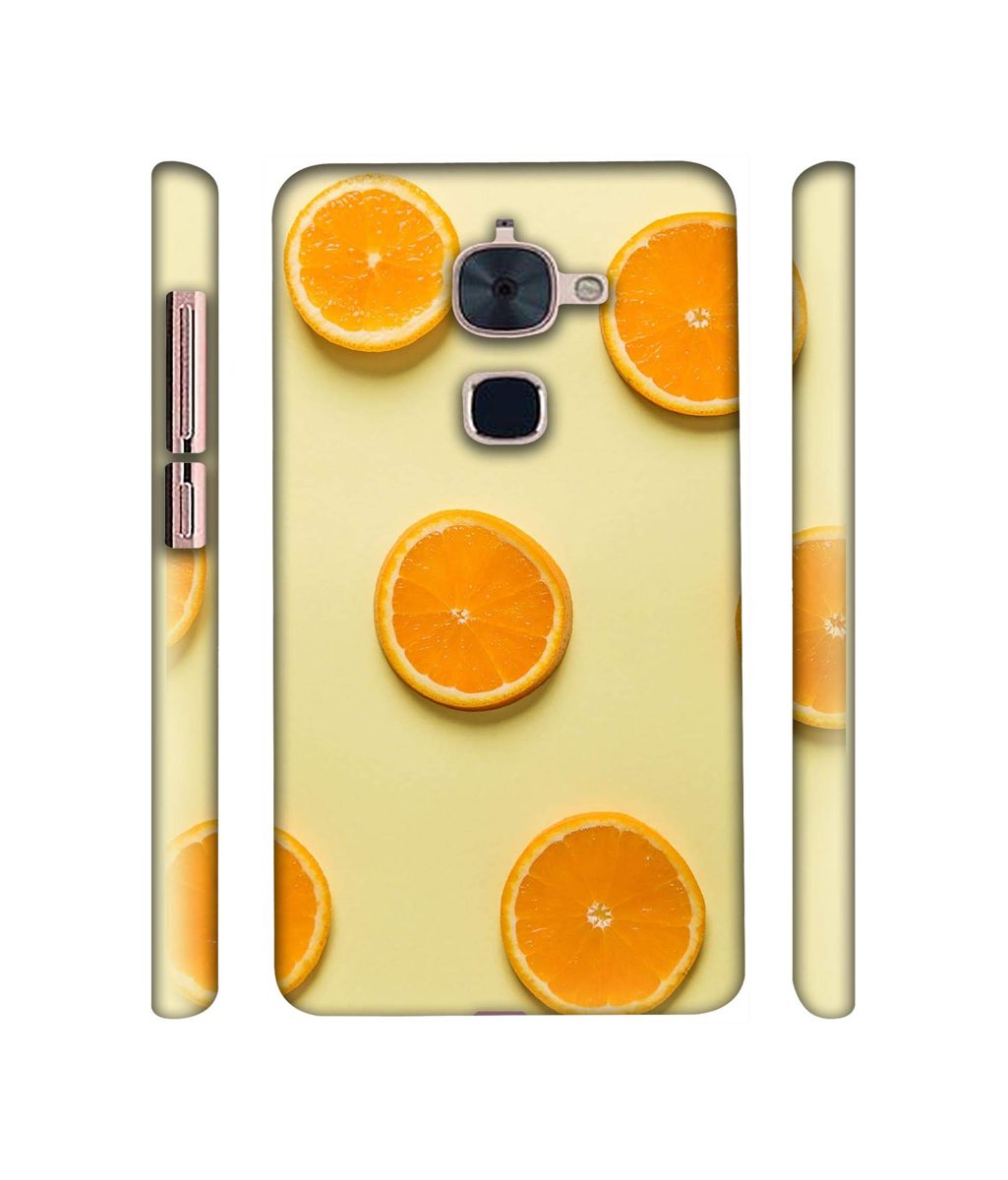 Amazon Brand - Solimo Designer Orange Texture 3D Printed Hard Back Case Mobile Cover for LeTV Le 2