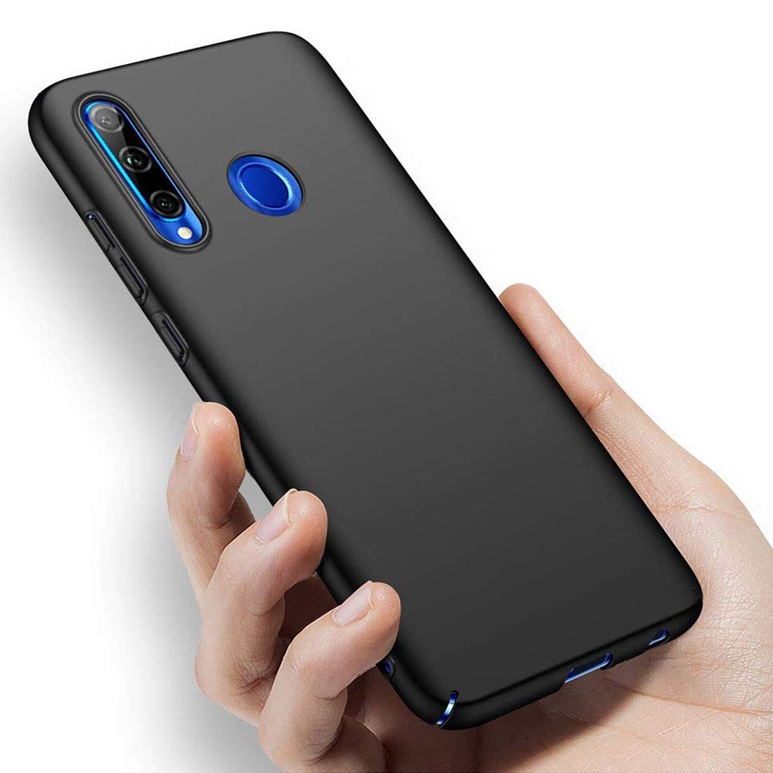 Amazon Brand - Solimo Mobile Cover (Hard Back & Slim) for Vivo U10 (Black)