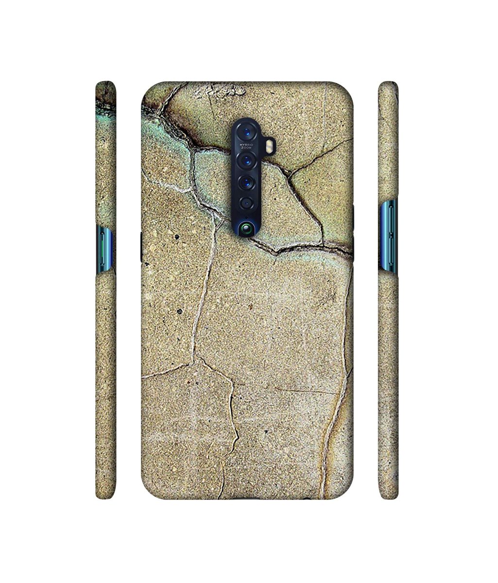 Amazon Brand - Solimo Designer Creaks on Wall 3D Printed Hard Back Case Mobile Cover for Oppo Reno 2