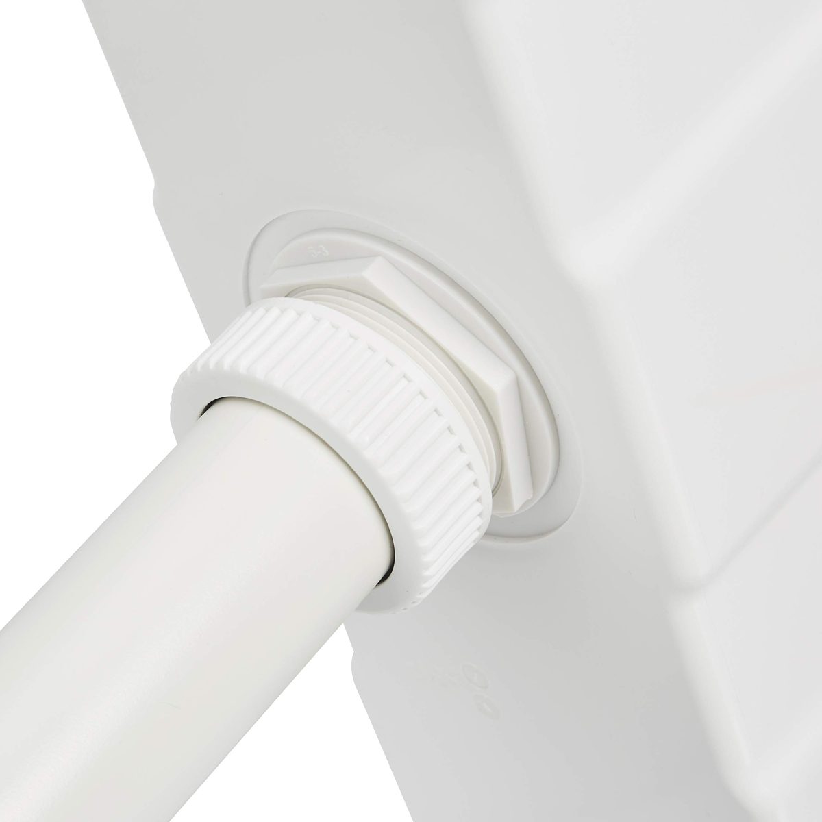 AmazonBasics Wall-Mounted Cistern, White