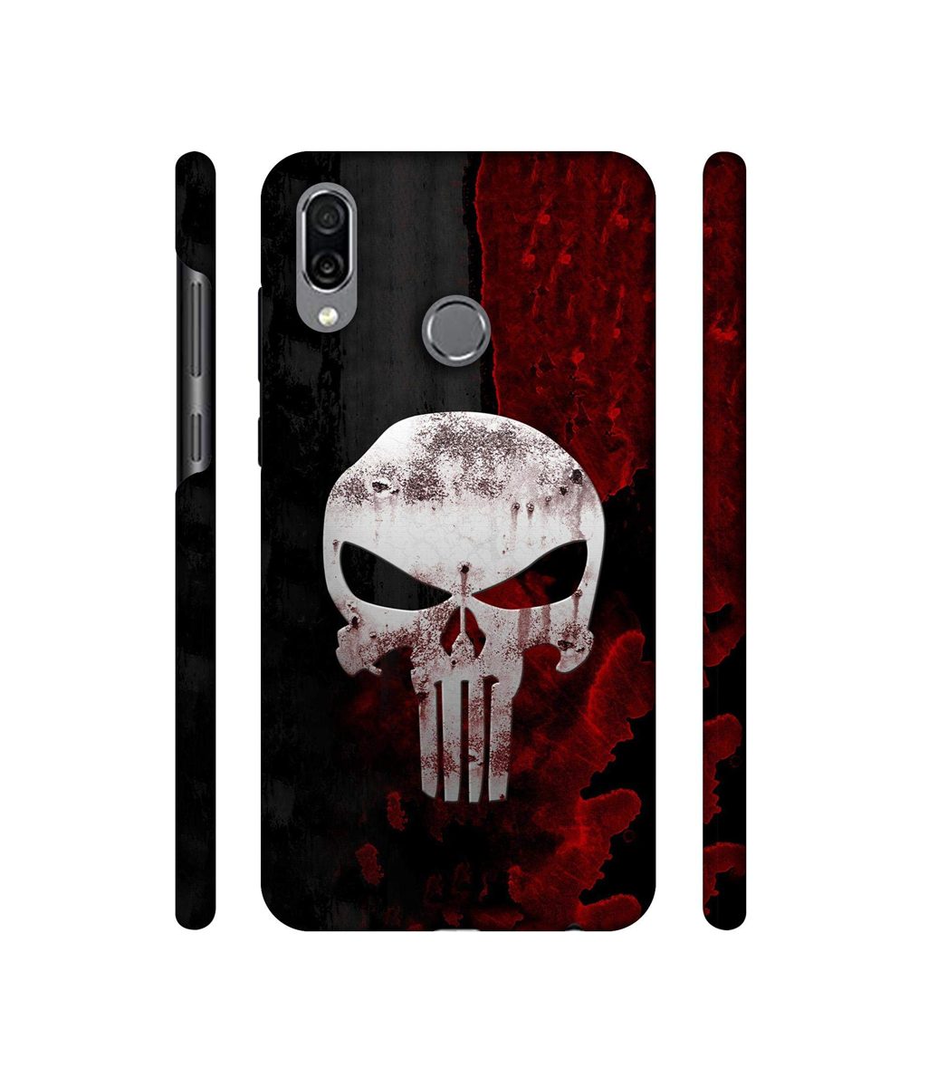 Amazon Brand - Solimo Designer Punisher Skull 3D Printed Hard Back Case Mobile Cover for Huawei Honor Play