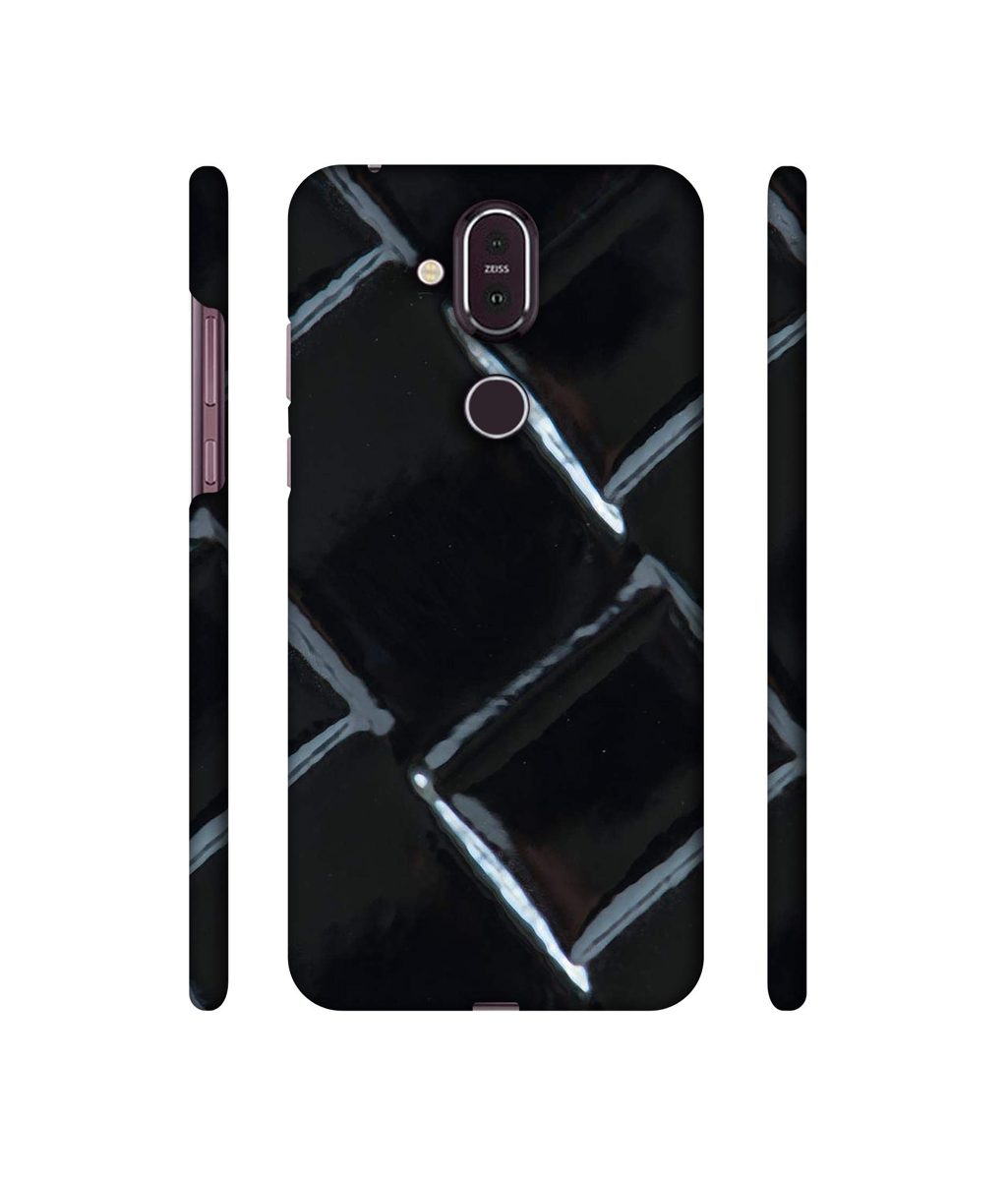 Amazon Brand - Solimo Designer Boxs Texture 3D Printed Hard Back Case Mobile Cover for Nokia 8.1
