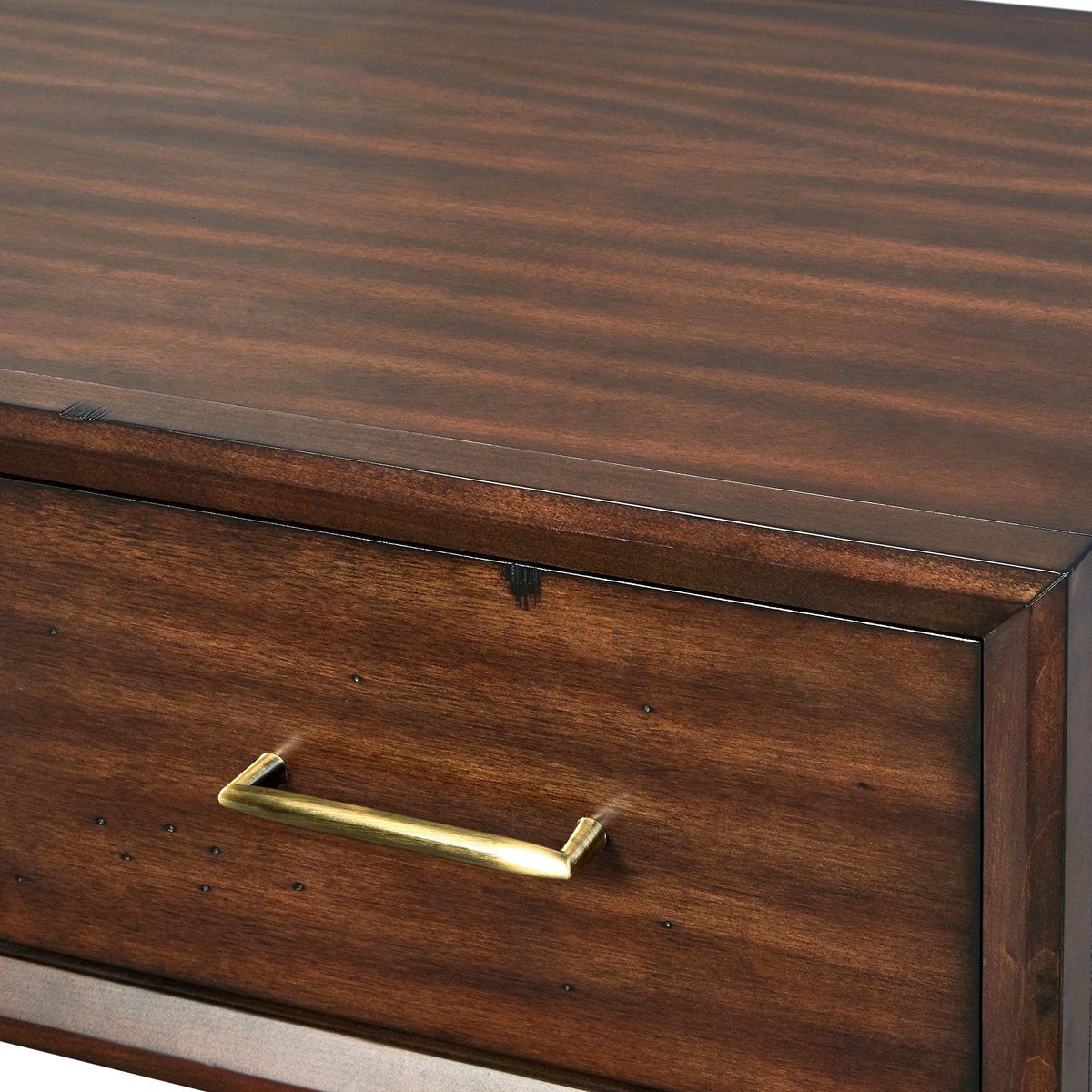 Amazon Brand – Rivet Anne Mid-Century Modern Wood Office Computer Desk, 62"W, Walnut