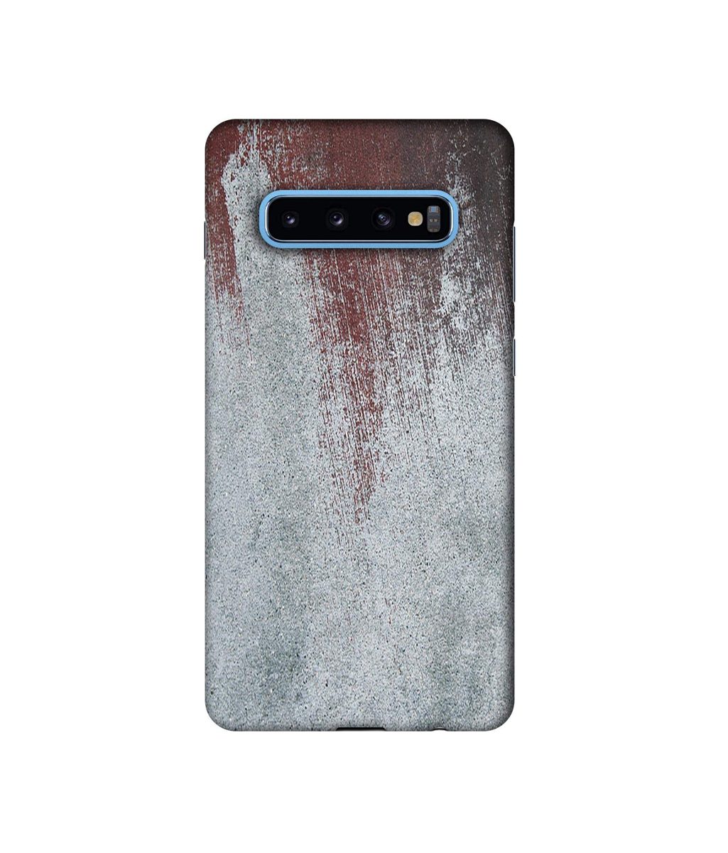 Amazon Brand - Solimo Designer Brush Paint 3D Printed Hard Back Case Mobile Cover for Samsung Galaxy S10 Plus