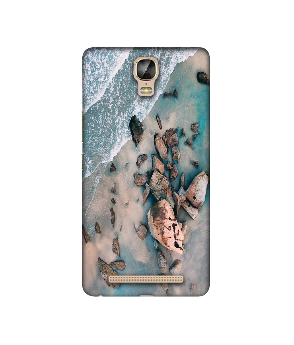 Amazon Brand - Solimo Designer Beach Side 3D Printed Hard Back Case Mobile Cover for Gionee Marathon M5 Plus