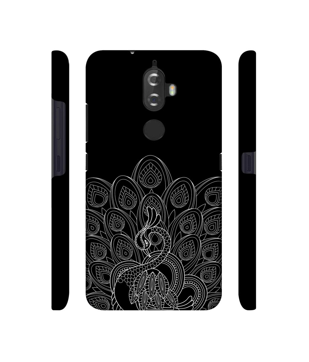 Amazon Brand - Solimo Designer Peacock Pattern 3D Printed Hard Back Case Mobile Cover for Lenovo K8 Plus