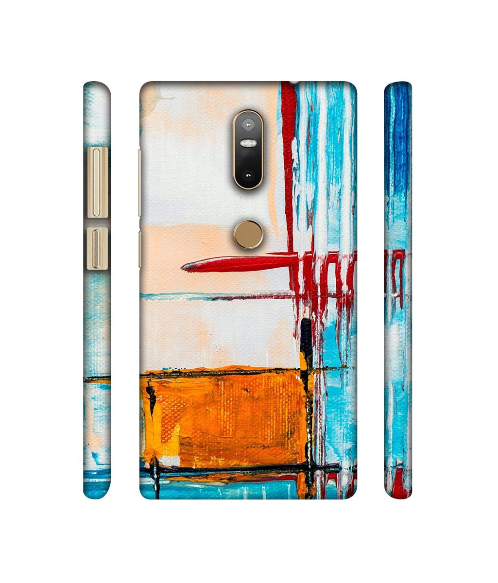 Amazon Brand - Solimo Designer Glass Paint 3D Printed Hard Back Case Mobile Cover for Lenovo Phab2 Plus