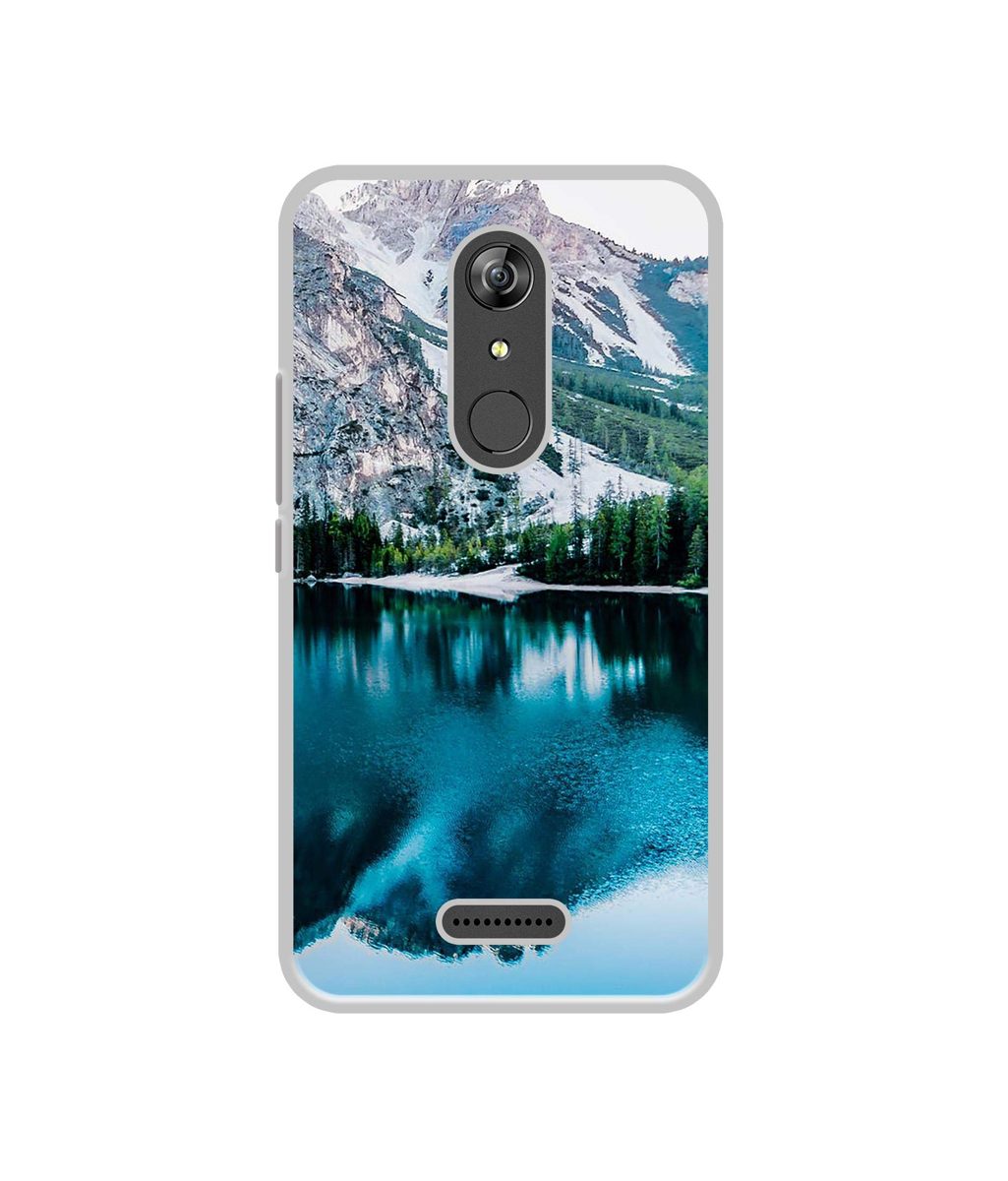 Amazon Brand - Solimo Designer Lake Mountain UV Printed Soft Back Case Mobile Cover for Micromax Selfie 2 Note Q4601