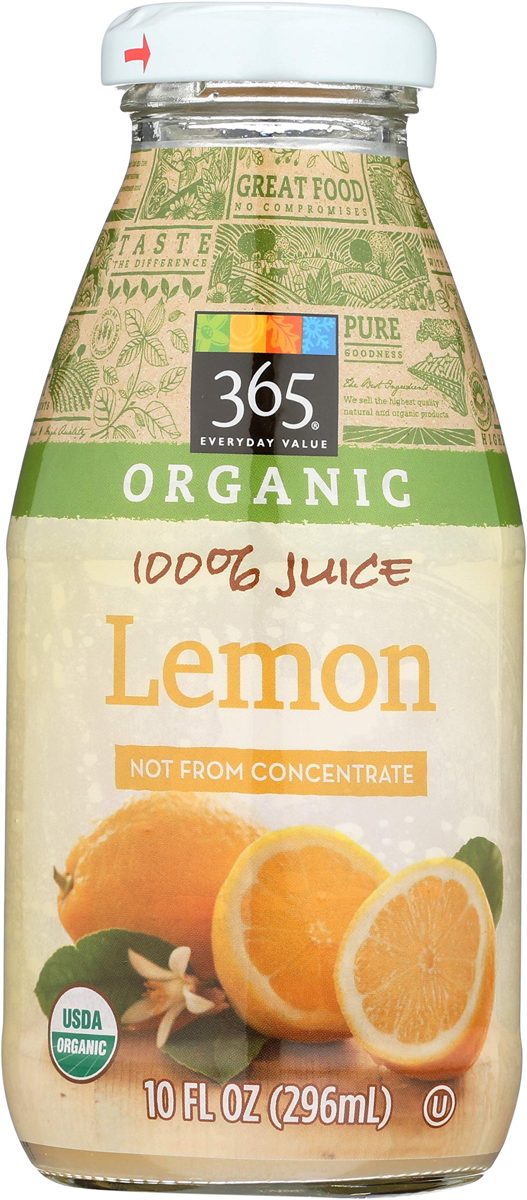 365 EVERYDAY VALUE Organic Lemon Juice, 10 FZ