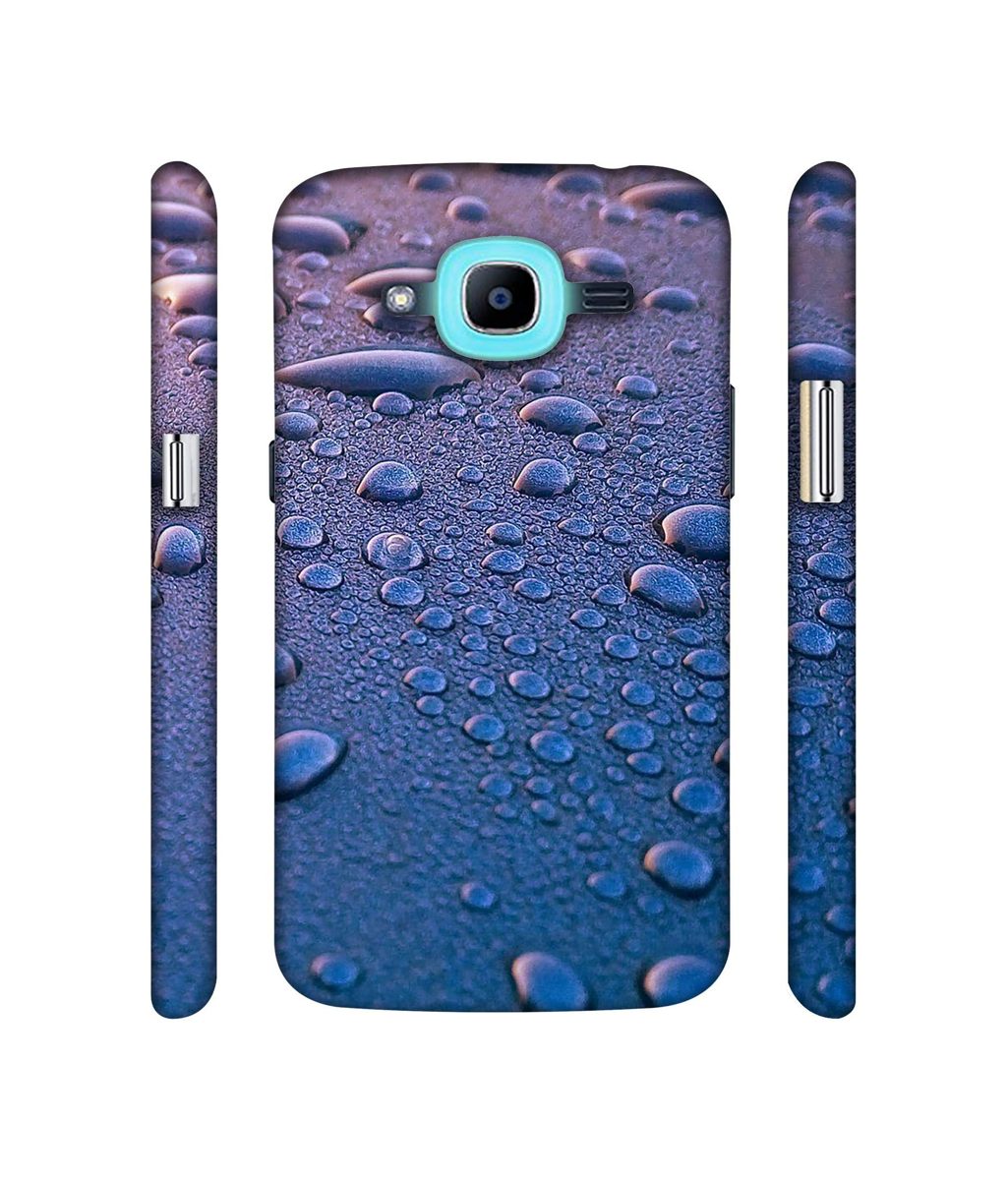 Amazon Brand - Solimo Designer Water Drops 3D Printed Hard Back Case Mobile Cover for Samsung Galaxy J2 (2016)