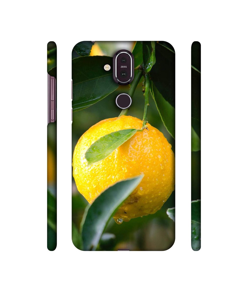 Amazon Brand - Solimo Designer Lemon 3D Printed Hard Back Case Mobile Cover for Nokia 8.1