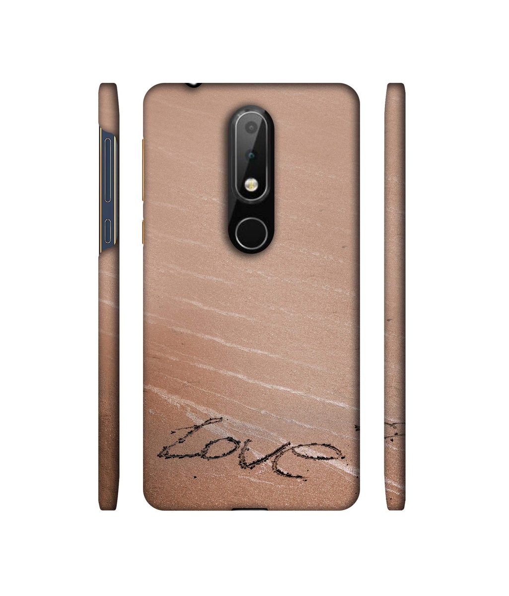 Amazon Brand - Solimo Designer Love 3D Printed Hard Back Case Mobile Cover for Nokia 6.1 Plus