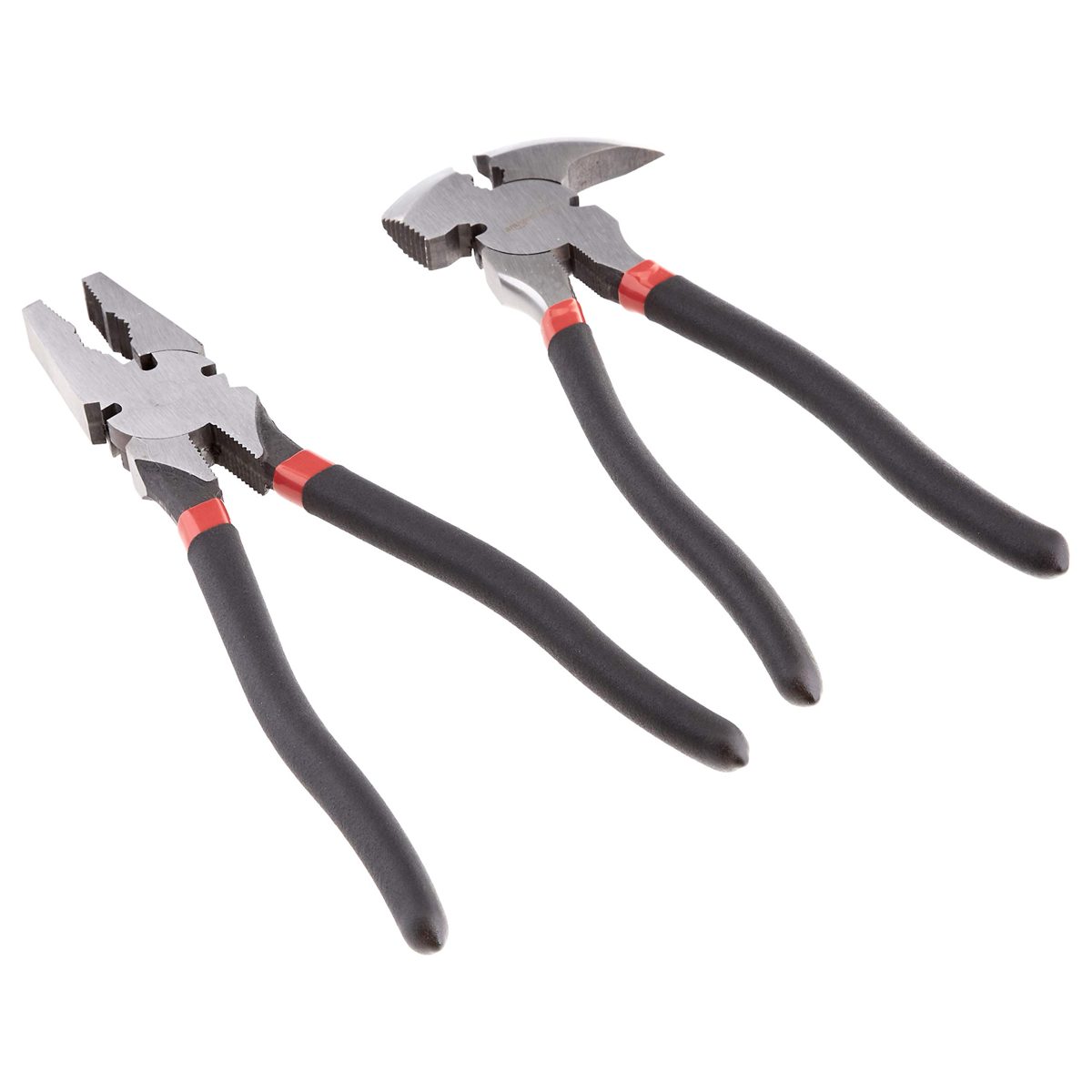 AmazonBasics Linesman & Fencing Pliers Set - 2-Piece
