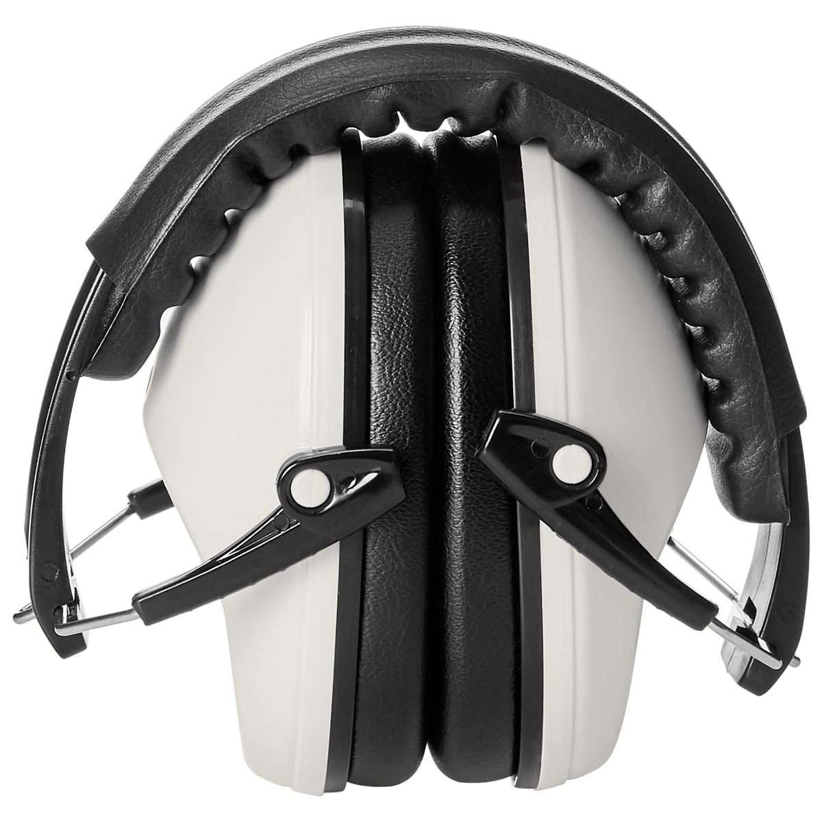 AmazonBasics Kids Ear Protection Safety Earmuffs, White