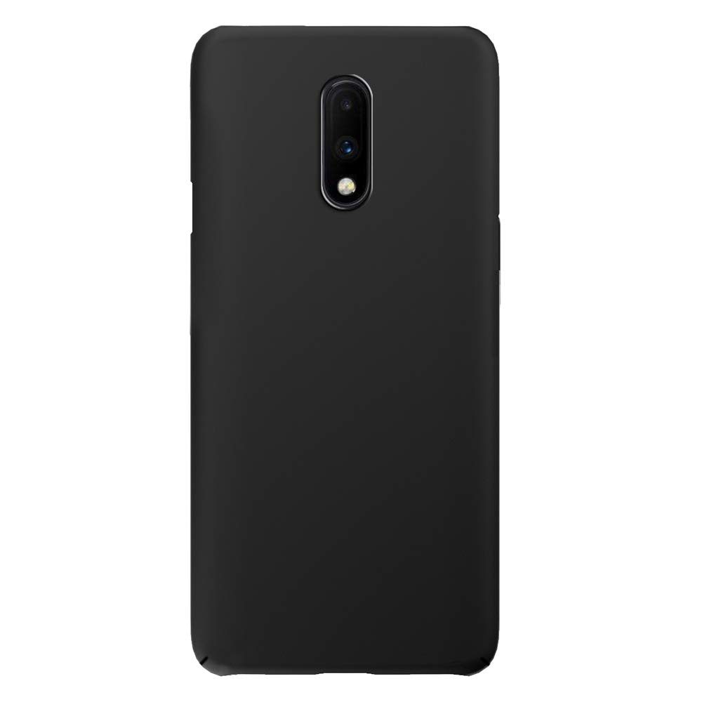 Amazon Brand - Solimo Oneplus 7 Mobile Cover (Hard Back & Slim),Black