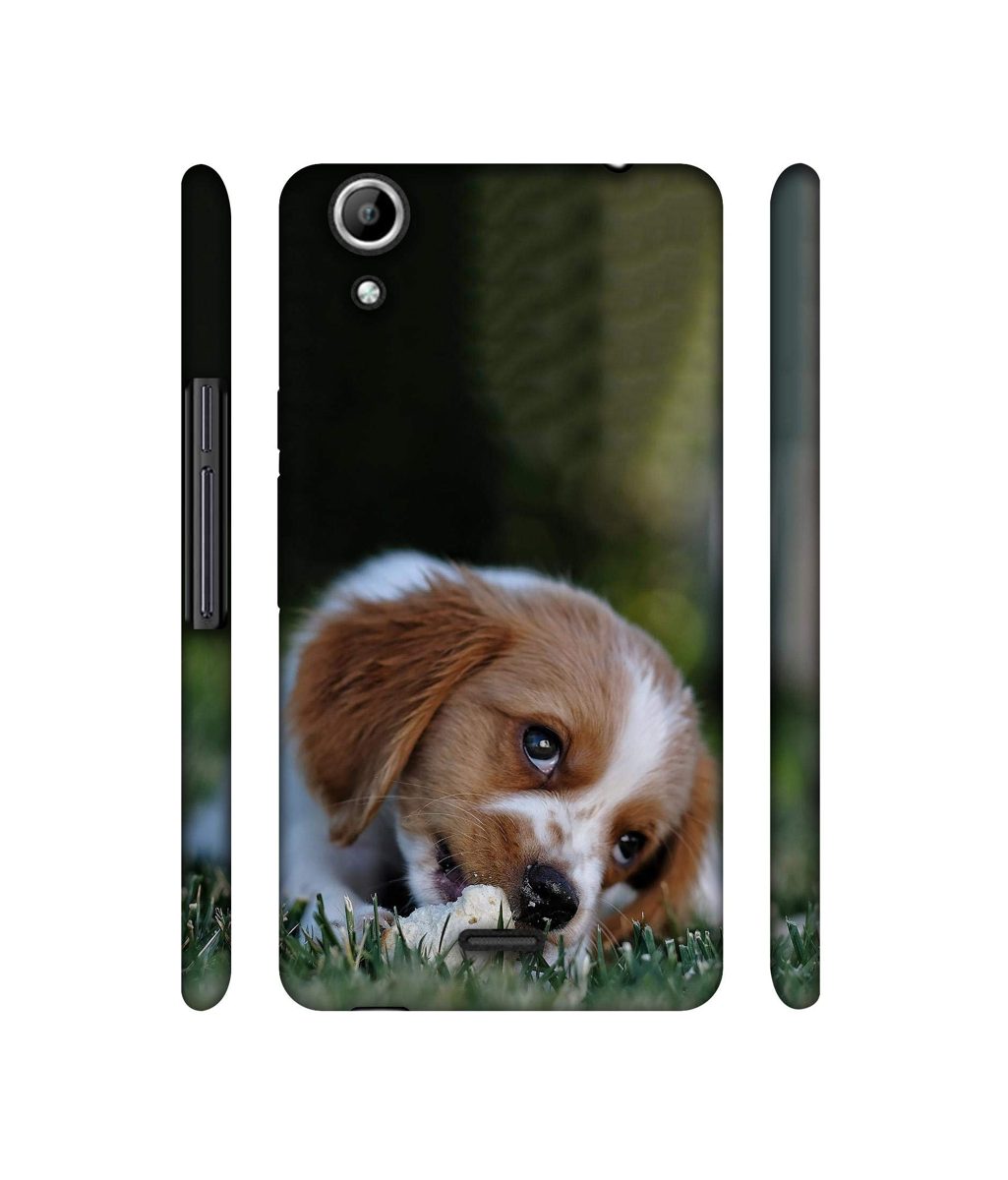 Amazon Brand - Solimo Designer Cute Puppy 3D Printed Hard Back Case Mobile Cover for Micromax Canvas Selfie 2 Q340