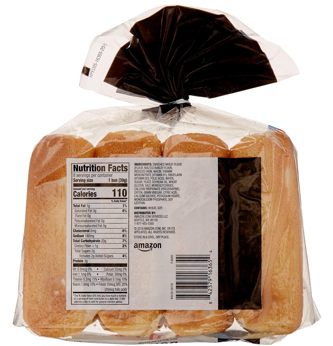 Happy Belly White Bun Tie Top Bag