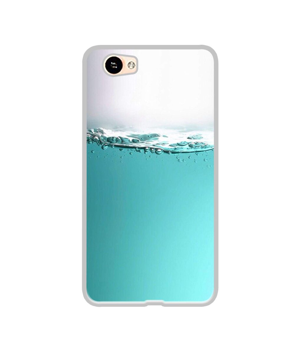 Amazon Brand - Solimo Designer Half Fill UV Printed Soft Back Case Mobile Cover for Itel A21