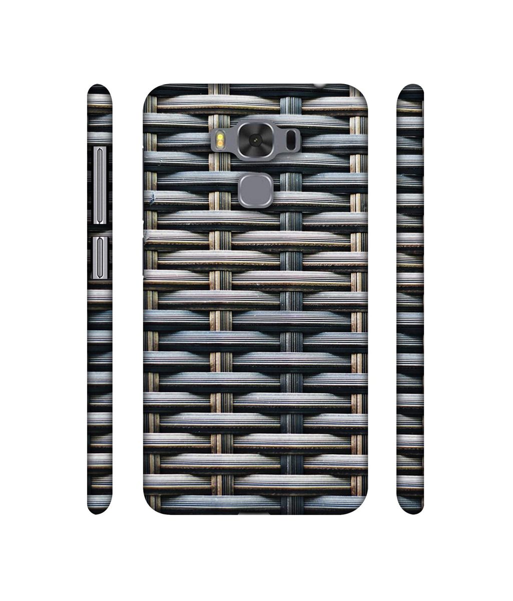 Amazon Brand - Solimo Designer Wooden Blocks Checks 3D Printed Hard Back Case Mobile Cover for Asus Zenfone 3 Max ZC553KL