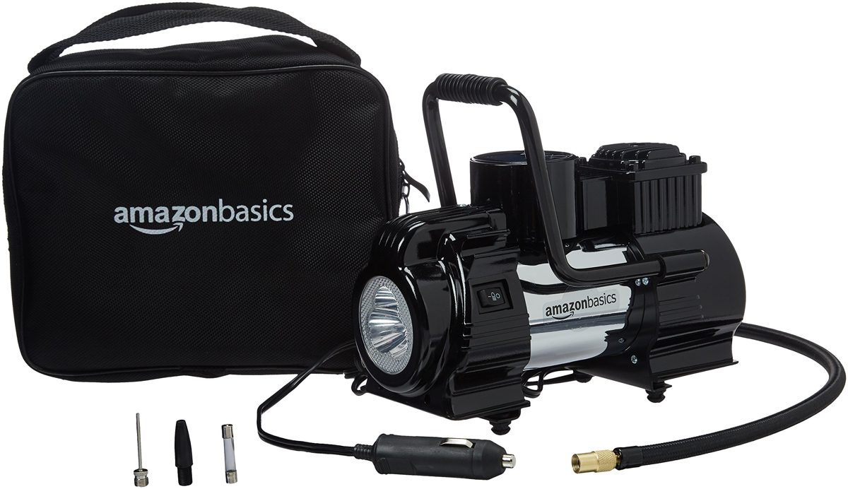 AmazonBasics Portable Air Compressor with Carrying Case