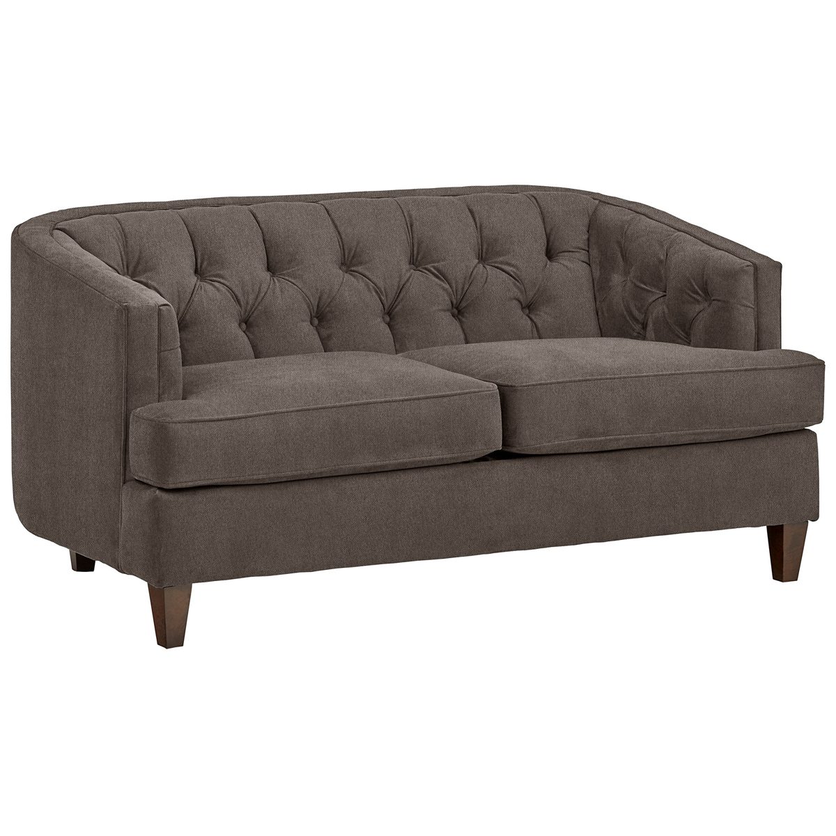 Amazon Brand – Stone & Beam Leila Tufted Sofa, 69" W, Pewter