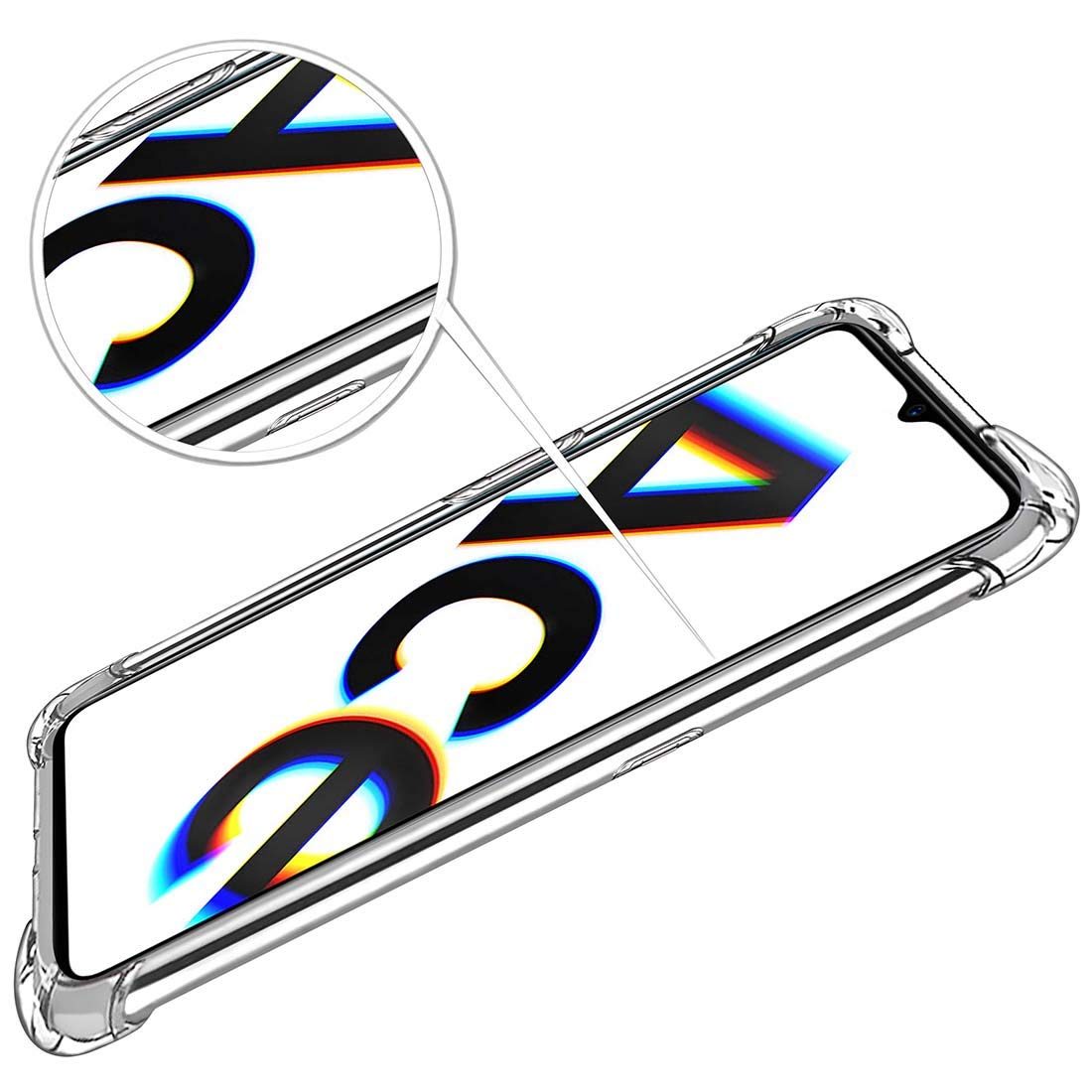 Amazon Brand - Solimo Mobile Cover (Soft & Flexible Back case) for Oppo Reno Ace/Realme X2 Pro, (Transparent)