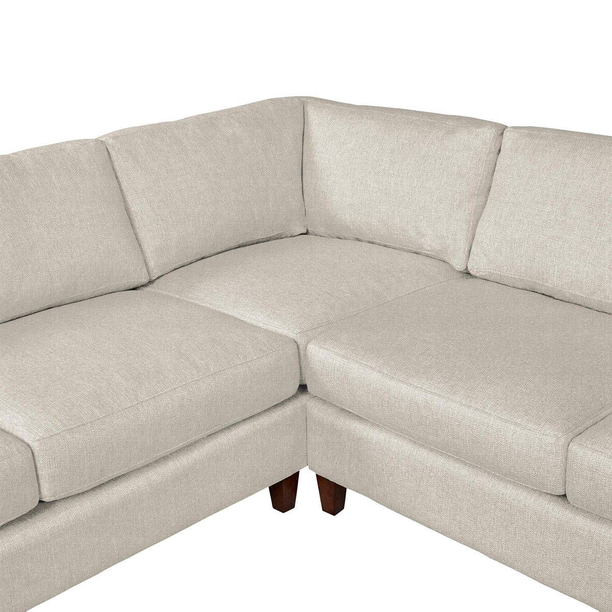 Amazon Brand – Stone & Beam Andover Modern Left U-Sectional Sofa, 134"W, Sand