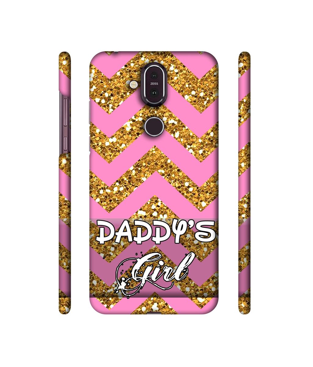 Amazon Brand - Solimo Designer Daddy's Girl 3D Printed Hard Back Case Mobile Cover for Nokia 8.1