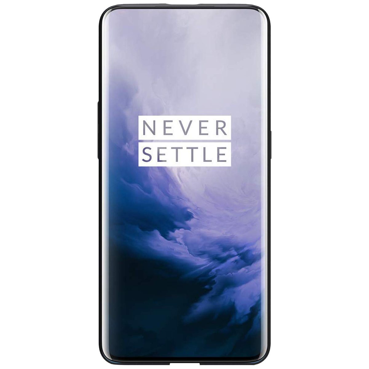 Amazon Brand - Solimo Oneplus 7 Mobile Cover (Hard Back & Slim),Black