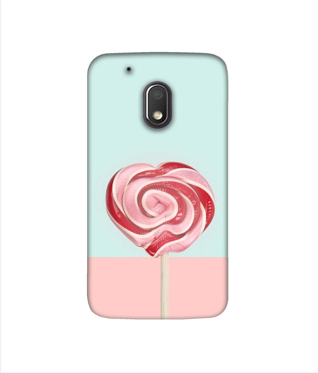 Amazon Brand - Solimo Designer Round Candy 3D Printed Hard Back Case Mobile Cover for Motorola Moto G4 Play