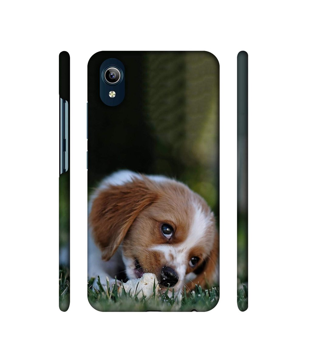 Amazon Brand - Solimo Designer Cute Puppy 3D Printed Hard Back Case Mobile Cover for Vivo Y91i