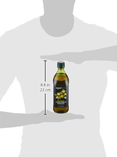 AmazonFresh Organic Extra Virgin Olive Oil, 500 ml (16.9 FL OZ)