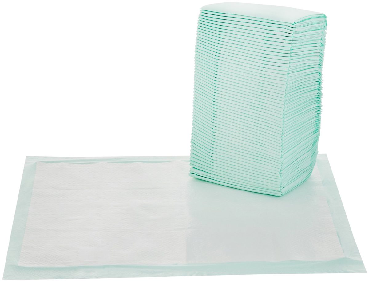 AmazonBasics Pet Training and Puppy Pads, Fresh Scent, X-Large - 60 Count