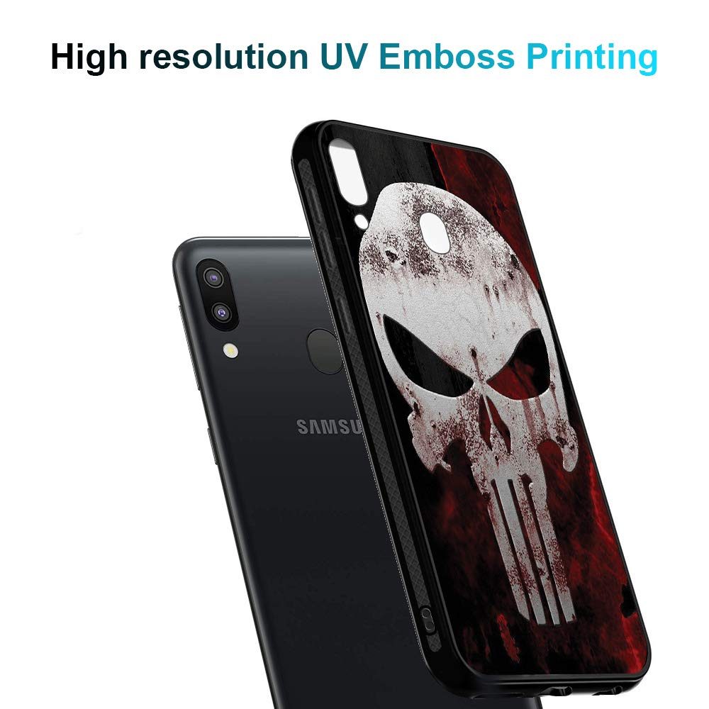 Amazon Brand - Solimo Designer Skull Printed Hard Back Case Mobile Cover for Samsung Galaxy M20 (D1158)