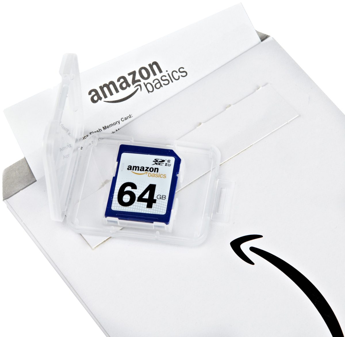 AmazonBasics SDXC Class 10 UHS-1 64 GB Memory Card