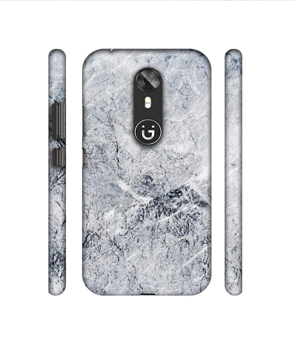 Amazon Brand - Solimo Designer Grayish Marble 3D Printed Hard Back Case Mobile Cover for Gionee A1