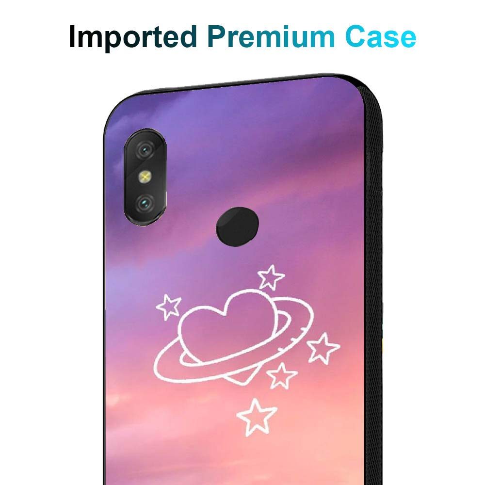 Amazon Brand - Solimo Designer Hearts Printed Hard Back Case Mobile Cover for Xiaomi Redmi Note 6 pro (D1281)