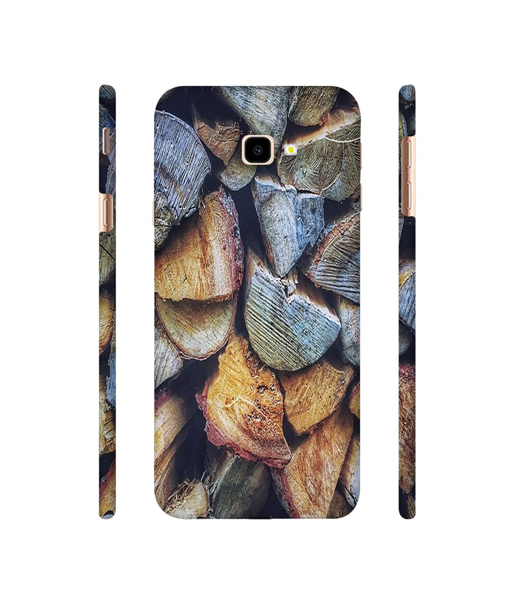 Amazon Brand - Solimo Designer Wooden Blocks Texture 3D Printed Hard Back Case Mobile Cover for Samsung Galaxy J4 Plus
