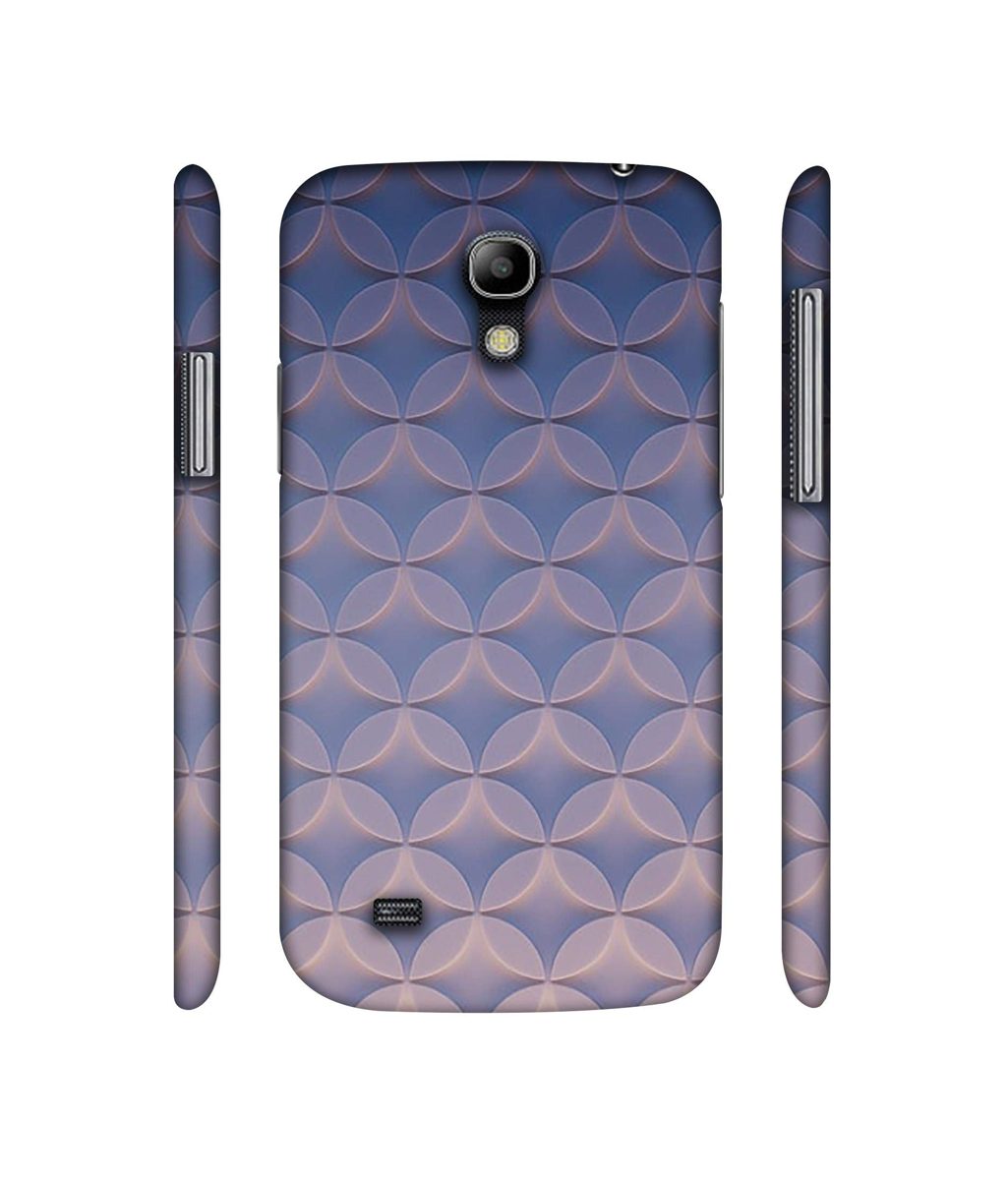 Amazon Brand - Solimo Designer Circle Texture 3D Printed Hard Back Case Mobile Cover for Samsung Galaxy S4 Mini