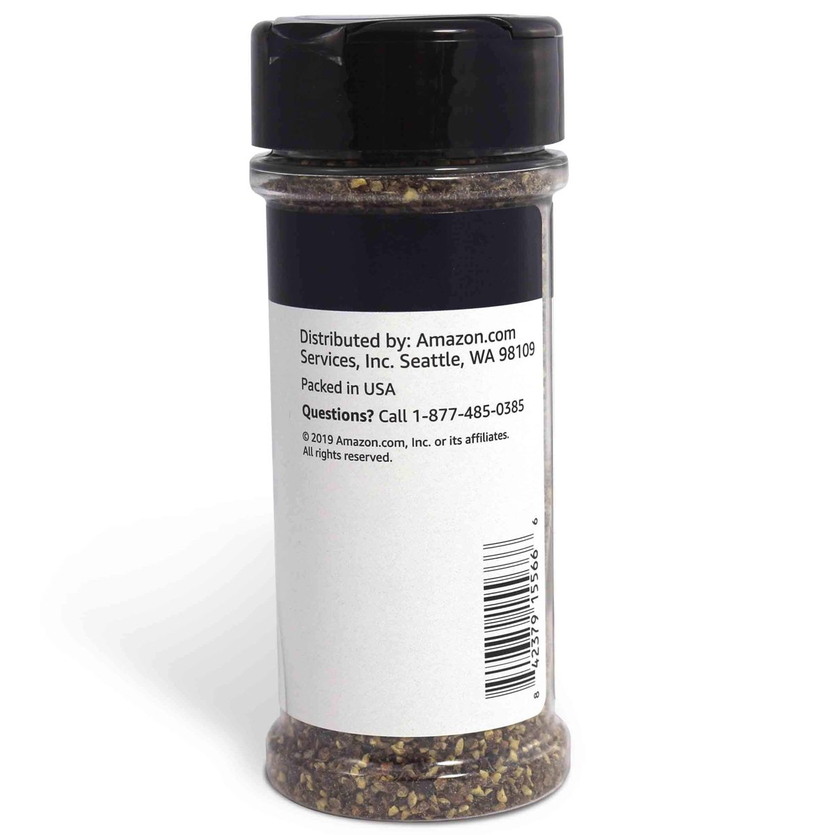 Amazon Brand - Happy Belly Black Pepper, Ground, 3 Ounces